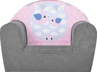 Krzesełka i taborety dla dzieci - Galeriatrend Fotelik Dziecięcy Mini Bird Grey - miniaturka - grafika 1
