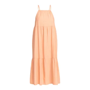 Damska Sukienka ROXY WAVY DAYS ERJWD03772-TJB0 – Pomarańczowy - Sukienki - miniaturka - grafika 1