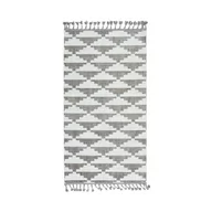 Dywany - Dywan z frędzlami  Maroko szary 120 x 160 cm - miniaturka - grafika 1