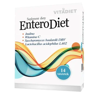 VITADIET Vitadiet EnteroDiet 14 saszetek probiotyki - Układ pokarmowy - miniaturka - grafika 2