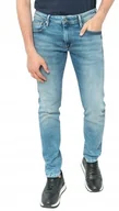 Spodnie męskie - PEPE JEANS JEANSY NIEBIESKIE PROSTE MĘSKIE 31/32 2_8 - miniaturka - grafika 1