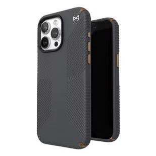 Speck Presidio2 Grip - Etui iPhone 15 Pro Max (Charcoal Grey / Cool Bronze / White) - Etui i futerały do telefonów Speck Presidio2 Grip - Etui iPhone 15 Pro Max (Charcoal Grey / Cool Bronze / White) - Etui i futerały do telefonów - miniaturka - grafika 1