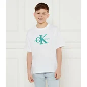 Koszulki dla chłopców - Calvin Klein Jeans T-shirt | Regular Fit - miniaturka - grafika 1