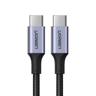 UGREEN kabel przewód USB Typ C - USB Typ C 5 A 100 W Power Delivery Quick Charge 3.0 FCP 480 Mbps 1 m szary (70427 US316) - 1 70427 US316 - Kable USB - miniaturka - grafika 1