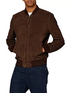 Schott NYC Męska kurtka skórzana, brązowy (brown), XXL - Kurtki męskie - miniaturka - grafika 1