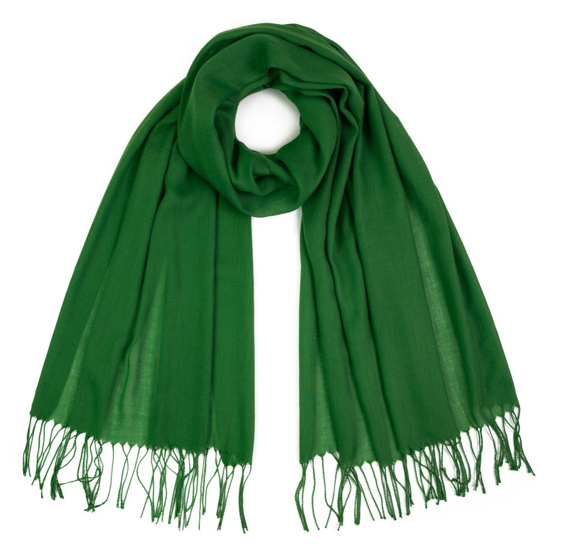 Szalik Damski Miękki Z Frędzlami Klasyczny Cienki Elegancki Wiosenny Jesień