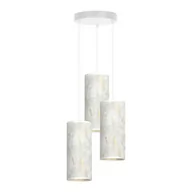 Lampy sufitowe - Emibig Karli lampa wisząca 3-punktowa biała 1057/3PREM 1057/3PREM - miniaturka - grafika 1