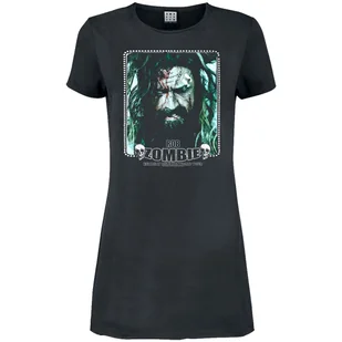 tunika ROB ZOMBIE - HELLBILLY ciemnoszara-XL - Bluzki damskie - miniaturka - grafika 1