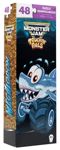 Puzzle Monster Jam 48 elementów Truckin' Pals 26,2 x 23,1 cm - Puzzle - miniaturka - grafika 1