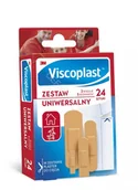 Apteczki i materiały opatrunkowe - 3M Viscoplast Plastry Uniwersalne 24szt 2 Rodzaje 5 Rozmiarów.. 3M000137 - miniaturka - grafika 1