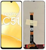 Części serwisowe do telefonów - WYŚWIETLACZ EKRAN LCD DO REALME C51 - miniaturka - grafika 1