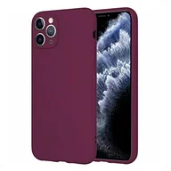 Etui i futerały do telefonów - Miękkie etui z TPU kompatybilne z iPhone 13 Pro Max, odporne na wstrząsy, etui na telefon z miękką wyściółką z mikrofibry, odporne na plamy i przyjazne dla skóry, czerwone wino - miniaturka - grafika 1