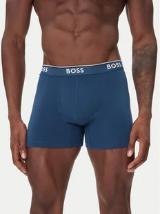 BOSS Komplet 3 par bokserek 50531685 Niebieski - Majtki męskie - miniaturka - grafika 1