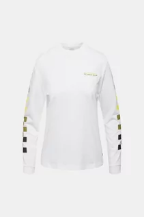 Bluzki damskie - Vans Longsleeve - Biały - Kobieta - M (m) - VN0A4R9NWHT1 - grafika 1