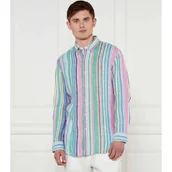 Koszule męskie - POLO RALPH LAUREN Lniana koszula | Custom fit - miniaturka - grafika 1