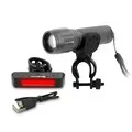 Zestaw lampek rowerowych LED: everActive FL-300+ Cree XP-G3 350 lumenów + everActive BL-150R - Lampki rowerowe - miniaturka - grafika 1