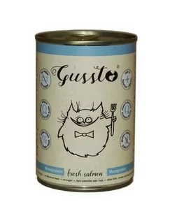 Petro International Gussto Fresh Salmon 375g - Mokra karma dla kotów - miniaturka - grafika 1
