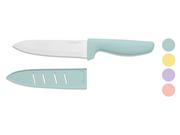 Noże kuchenne - ERNESTO ERNESTO Nóż ceramiczny 16 cm (Fioletowy) 4055334568135 - miniaturka - grafika 1