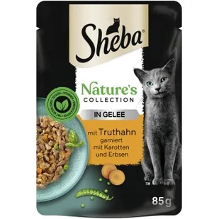 Sheba Nature's Collection 28x85g Indyk i Turcja - Mokra karma dla kotów - miniaturka - grafika 1