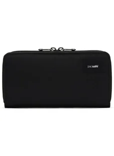 Portfel antykradzieżowy Pacsafe RFIDsafe Continental Wallet - jet black - Portfele - miniaturka - grafika 1