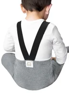 Rajstopy - Rajstopy chłopięce bawełniane z szelkami szare 92-98 YOCLUB - miniaturka - grafika 1