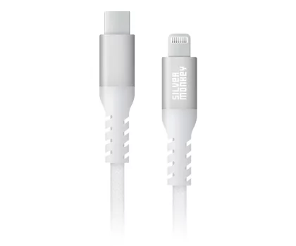 Silver Monkey Kabel USB-C - Lightning 0,5m (30W)