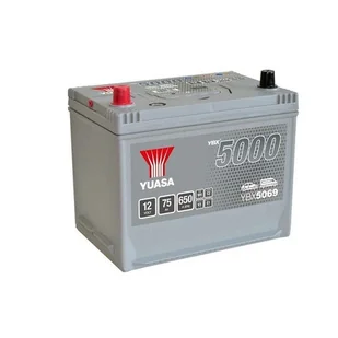 Akumulator YUASA 12V 75Ah 650A YBX5069  w 24 h. Do 100 dni na zwrot. 100 tys. Klientów. - Akumulatory samochodowe - miniaturka - grafika 1