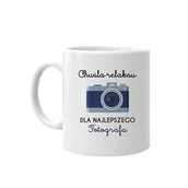 Akcesoria fotograficzne - Chwila relaksu dla najlepszego fotografa - kubek na prezent dla fotografa - miniaturka - grafika 1