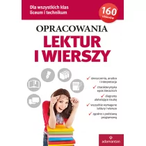 Opracowania lektur i wierszy dla wszystkich klas liceum i technikum - Pomoce naukowe - miniaturka - grafika 1