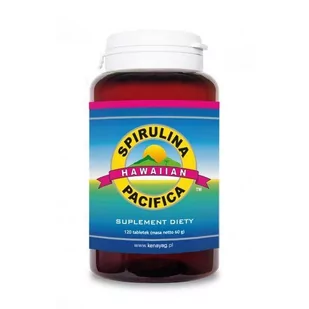 Kenayag Kenayag Spirulina Pacifica 500mg 120 tabletek KA025 - Suplementy naturalne - miniaturka - grafika 1