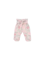 Półśpiochy - Mamatti Półspioch niemowlęcy bawełniany wysoki stan kwiaty różowe, Rozmiar: 56 - miniaturka - grafika 1