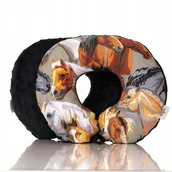 Akcesoria do fotelików - Poduszka Podróżna Dla Dzieci Rogal Zagłówek - miniaturka - grafika 1