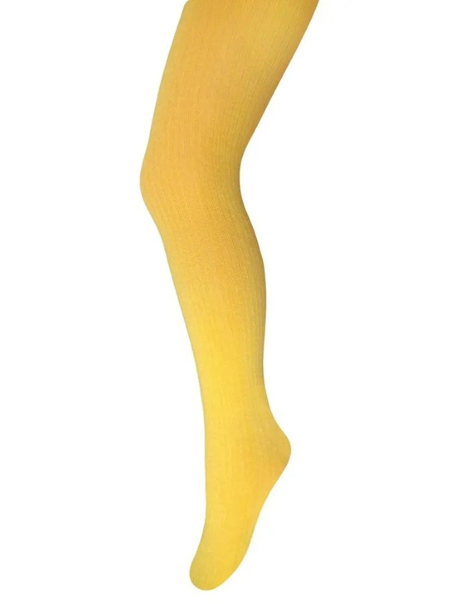 Rajstopy dziecięce wiskozowe, żółte, Milusie