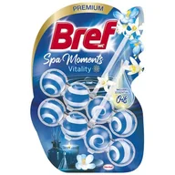 Środki do WC - Bref WC Spa Moments Vitality Zawieszka myjąco-zapachowa do muszli WC 2 x 50 g - miniaturka - grafika 1