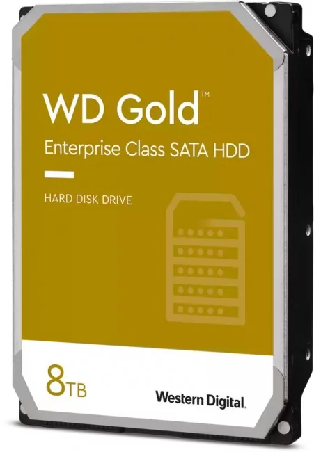 Western Digital Gold Enterprise 8TB 3,5" 256MB SATAIII/7200rpm WD8004FRYZ