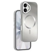 Etui i futerały do telefonów - Etui WINNER GROUP Shining Elegance MagSafe do Apple iPhone 17 Srebrny - miniaturka - grafika 1