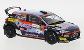 Samochody i pojazdy dla dzieci - Ixo Models Hyundai I20 R5 #30 Rallye Sardinia 202 1:43 Ram765 - miniaturka - grafika 1