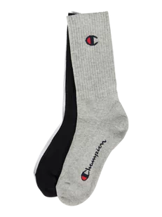 Skarpety z detalem z logo, w zestawie 3 szt., model „Crew Socks” - Skarpetki męskie - miniaturka - grafika 1