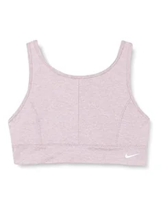 Nike Unisex Df Swsh Luxe Top dziecięcy, Plum Fog/White/Lt Lemon Twist/, 140 DD7964 - Koszulki i topy damskie - miniaturka - grafika 1
