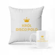 Gadżety dla niej i dla niego - ZESTAW PODUSZKA + KUBEK Prezent dla męża lub żony + IMIĘ 2 - miniaturka - grafika 1