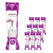 Worki na śmieci - Brabantia Worki do kosza na śmieci C PERFECTFIT 10-12 l, 200 szt. - miniaturka - grafika 1