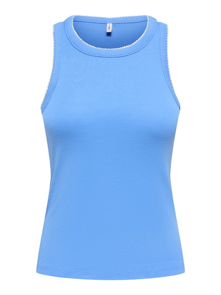 ONLY Top w kolorze błękitnym