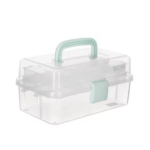 ORGANIZER KUFEREK ROZKŁADANY MIĘTOWY 27 X 17,5 X - Kalendarze - miniaturka - grafika 1