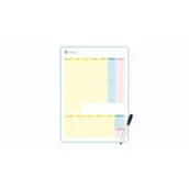 Szkolne artykuły papiernicze - Biurfol Planer magnetyczny miesięczny z markerem - miniaturka - grafika 1