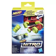 Samochody i pojazdy dla dzieci - Hasbro Nerf Nitro Samochodzik Barrelslam Stnut Set - miniaturka - grafika 1