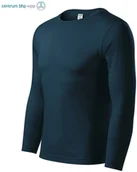 Odzież robocza - KOSZULKA T-SHIRT LONGSLEEVE PROGRESS LS P75, GRANATOWY - miniaturka - grafika 1