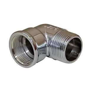 Kolano nakrętno - wkrętne 3/4'' chrom - Akcesoria hydrauliczne - miniaturka - grafika 1
