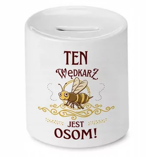 Skarbonka Dla Wędkarza na Imieniny Prezent z Nadrukiem ze Zdjęciem - Skarbonki - miniaturka - grafika 1