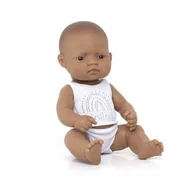 Zabawki interaktywne dla dzieci - Miniland Baby Lalka dla dzieci Hiszpanka 32cm - miniaturka - grafika 1