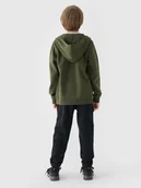 Spodnie damskie - SPODNIE CHŁOPIĘCE TTROM760 4F 122cm - miniaturka - grafika 1